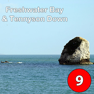Isle of Wight Coastal Trail - Freshwater Bay